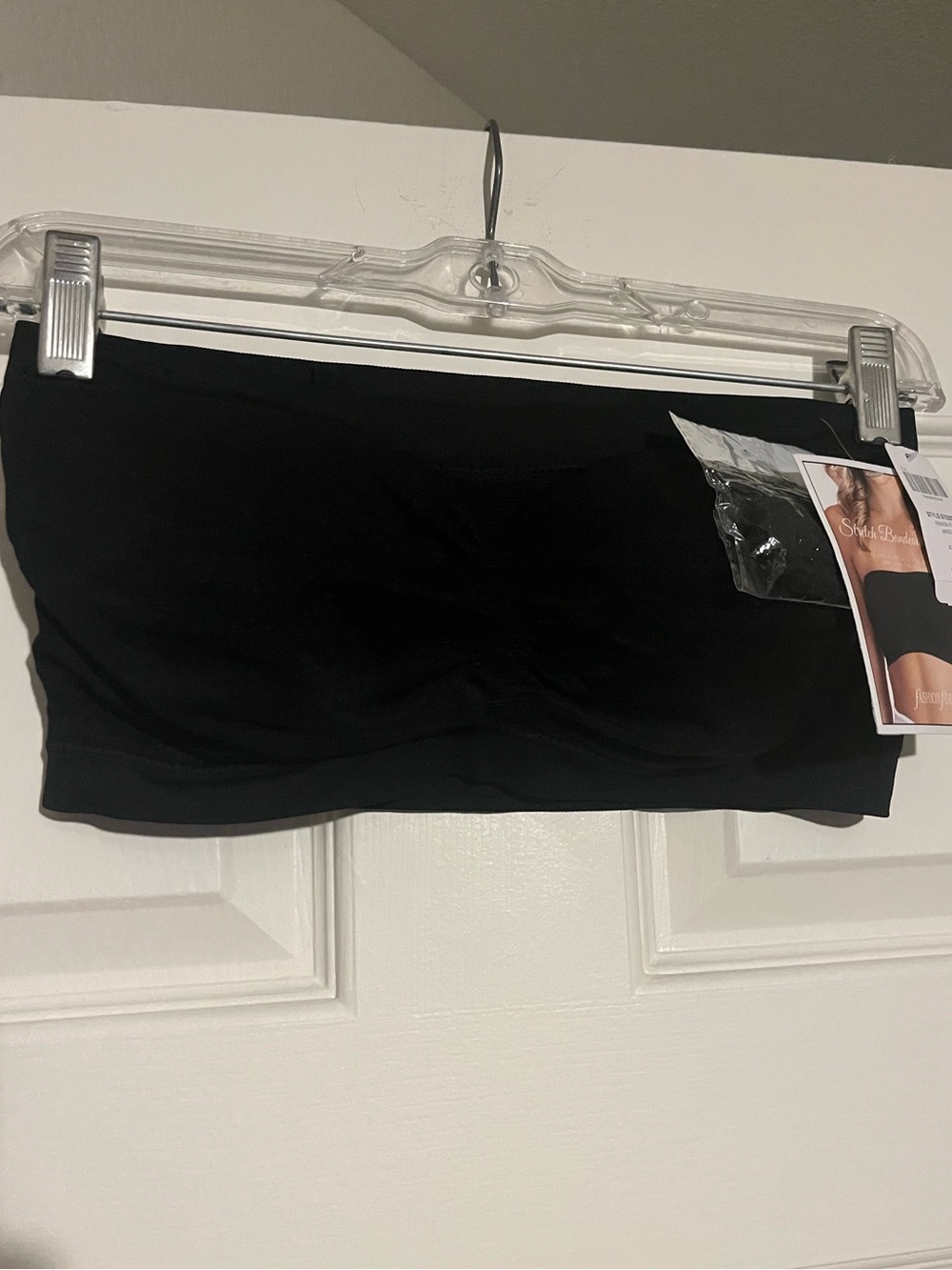 Soma Black Strapless Bandeau Bra
